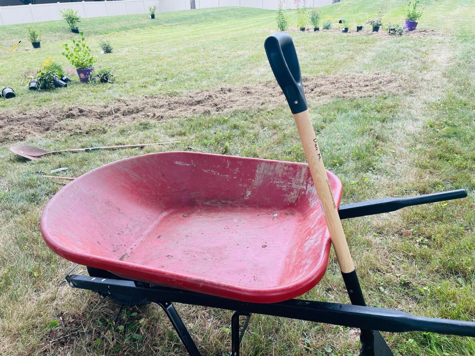 Caring Place's new meditation garden blossoms overnight for troubled clients